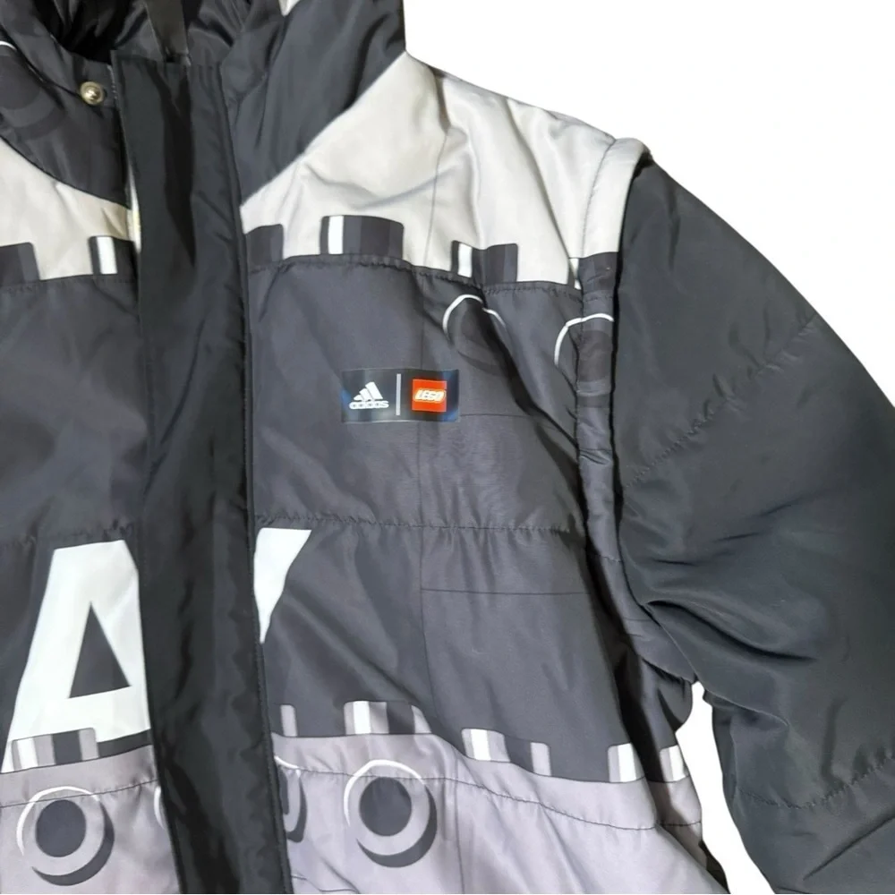 ADIDAS X LEGO KIDS UNISEX 2IN1 WINTER JACKET/VEST 13 14 Youth